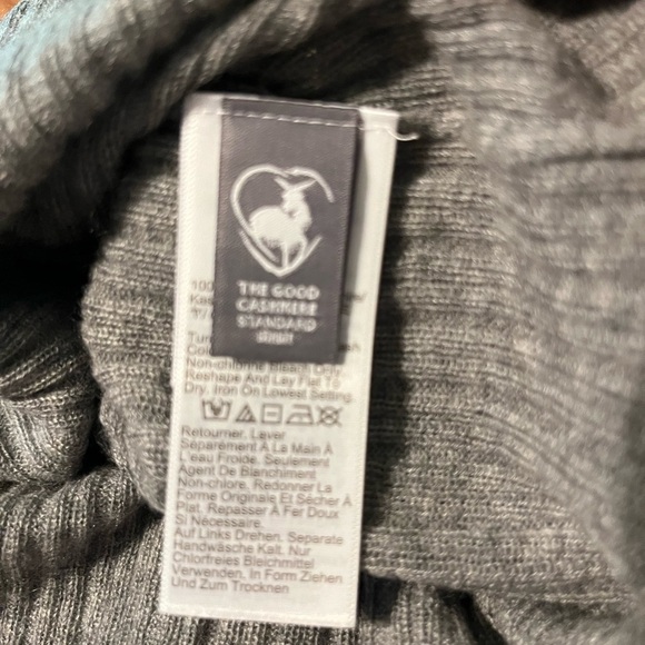 Gray Cashmere and rhinestone tank by J crew. Stretch! - Picture 9 of 9